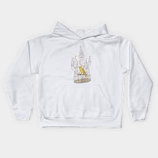 A Castle, But Still A Cage Kids Hoodie